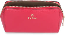 Load image into Gallery viewer, Furla Camelia leather beauty case