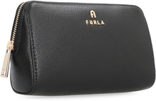 Load image into Gallery viewer, Furla Camelia leather beauty case