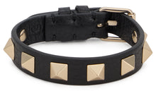 Load image into Gallery viewer, Rockstud bracelet in suede leather