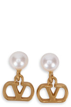 Load image into Gallery viewer, Earrings with logo