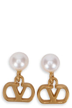 Load image into Gallery viewer, Earrings with logo