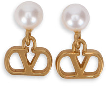 Load image into Gallery viewer, Earrings with logo