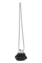 Load image into Gallery viewer, Pouch Pasticcino nano in satin and rhinestones