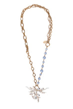 Load image into Gallery viewer, Chain necklace in metal and ceramic