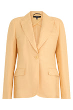 Load image into Gallery viewer, Single-button linen blazer