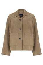 Load image into Gallery viewer, Suede Leather Jacket