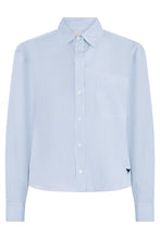 Load image into Gallery viewer, Shirt in cotton poplin with stripes