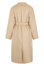 Load image into Gallery viewer, Double-breasted wool coat