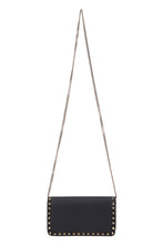Load image into Gallery viewer, Rockstud clutch bag in leather