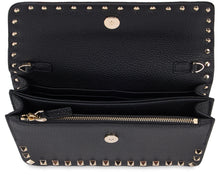 Load image into Gallery viewer, Rockstud clutch bag in leather