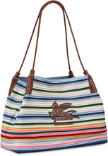 Load image into Gallery viewer, Libra woven straw tote