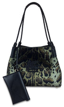Load image into Gallery viewer, Libra Tote bag with leopard print