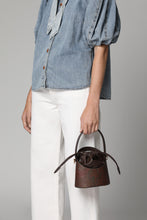 Load image into Gallery viewer, Saturno paisley print bucket bag