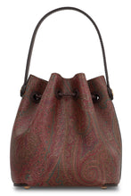 Load image into Gallery viewer, Paisley print mini bucket bag