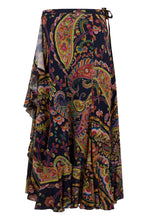 Load image into Gallery viewer, Long printed skirt