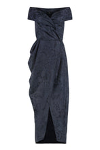 Load image into Gallery viewer, Evening dress in silk jacquard blend