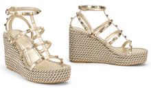 Load image into Gallery viewer, Sandals Espadrilles Rockstud Torchon