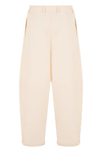 Load image into Gallery viewer, Wide-leg pants in cotton blend