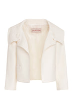 Load image into Gallery viewer, Silk and virgin wool blazer