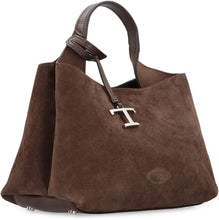 Load image into Gallery viewer, Suede handbag