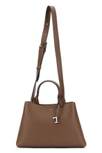 Load image into Gallery viewer, Leather handbag with shoulder strap