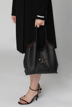 Load image into Gallery viewer, T Timeless small leather tote