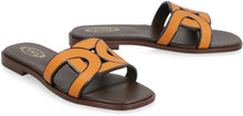 Load image into Gallery viewer, Leather slides