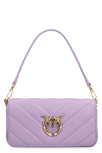 Load image into Gallery viewer, Mini Love Click baguette bag in leather