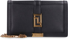 Load image into Gallery viewer, Greca Goddess leather mini crossbody bag