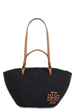 Load image into Gallery viewer, Ella Straw Basket tote bag
