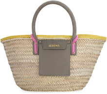 Load image into Gallery viewer, Soleil raffia handbag
