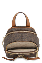 Load image into Gallery viewer, Rhea Zip mini backpack in coated canvas