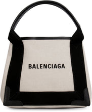 Load image into Gallery viewer, Navy XS Cabas handbag