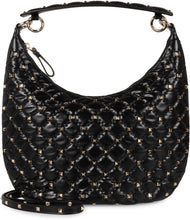 Load image into Gallery viewer, Valentino Garavani - Rockstud Spike Leather hobo-bag