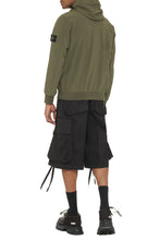 Load image into Gallery viewer, Hooded techno fabric raincoat