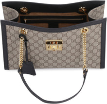 Load image into Gallery viewer, Padlock GG supreme fabric handbag