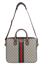 Load image into Gallery viewer, Ophidia GG supreme fabric briefcase