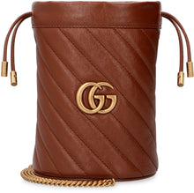 Load image into Gallery viewer, GG Marmont quilted leather mini-bag