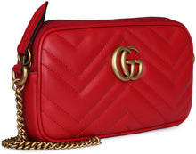 Load image into Gallery viewer, GG Marmont quilted leather mini-bag