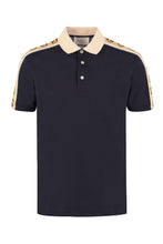 Load image into Gallery viewer, Cotton piqué polo shirt