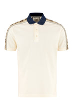 Load image into Gallery viewer, Short-sleeved cotton polo shirt