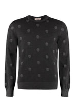 Load image into Gallery viewer, Crew-neck wool sweater