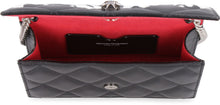 Load image into Gallery viewer, Skull quilted leather bag