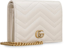 Load image into Gallery viewer, GG Marmont leather wallet on chain