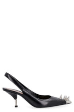 Load image into Gallery viewer, Leather slingback pumps