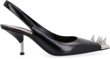 Load image into Gallery viewer, Leather slingback pumps