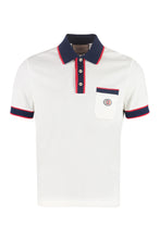 Load image into Gallery viewer, Stretch cotton piqué polo shirt