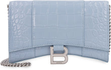 Load image into Gallery viewer, Hourglass leather wallet on chain