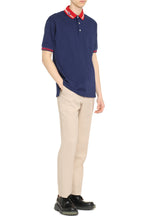Load image into Gallery viewer, Stretch cotton piqué polo shirt