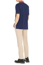 Load image into Gallery viewer, Stretch cotton piqué polo shirt